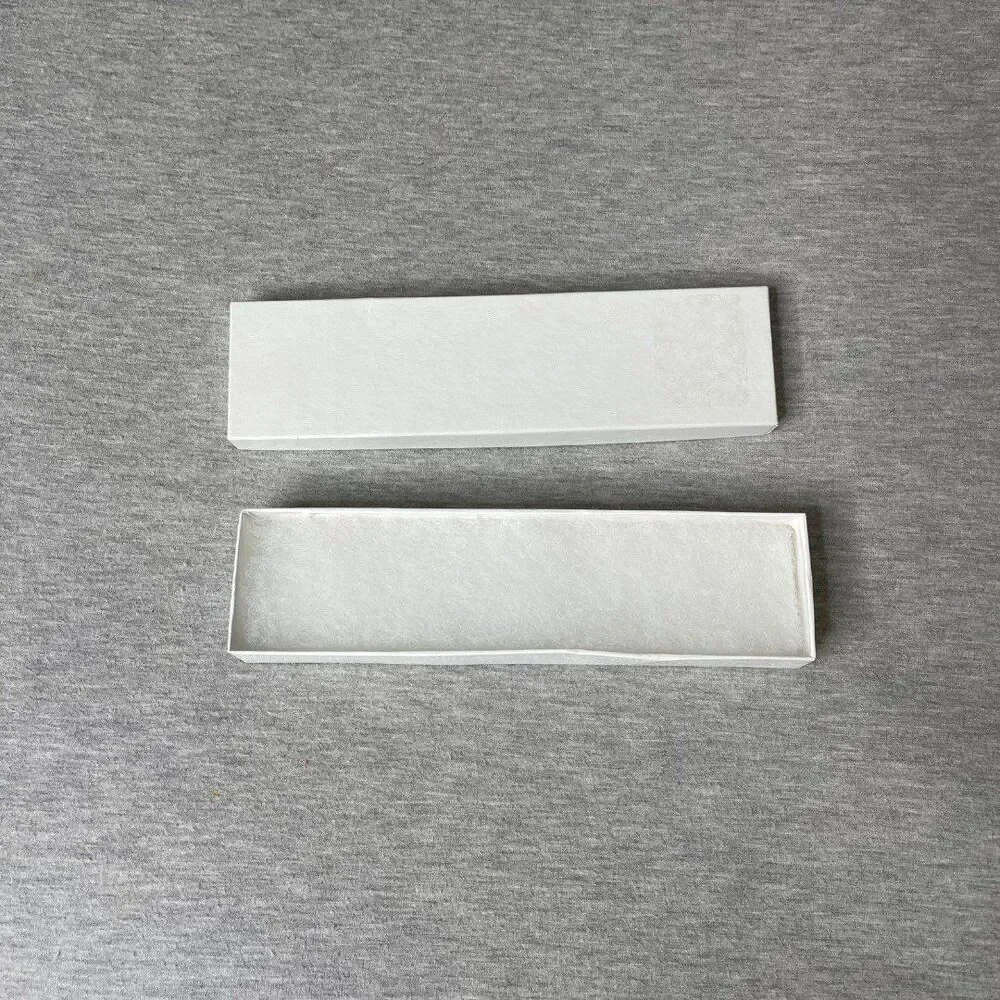 Plain 9” x 2.5” Necklace Jewelry Gift Box